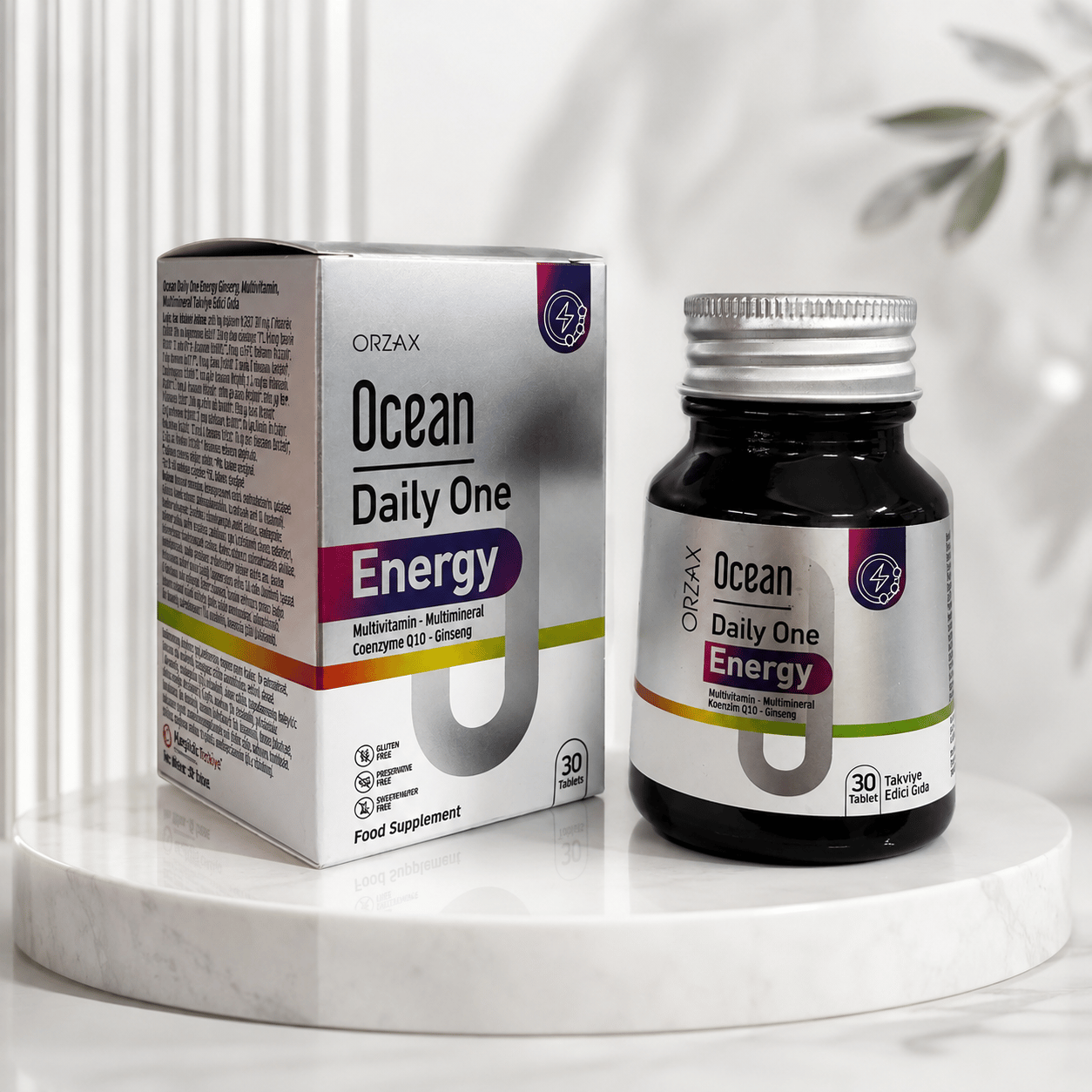 Orzax Ocean Daily One Energy 30 Tablet (YENİ AMBALAJ)