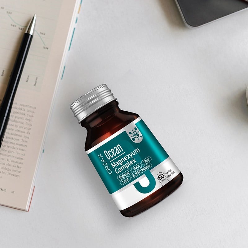 Orzax Ocean Magnezyum Complex 60 Tablet Takviye Edici Gıda