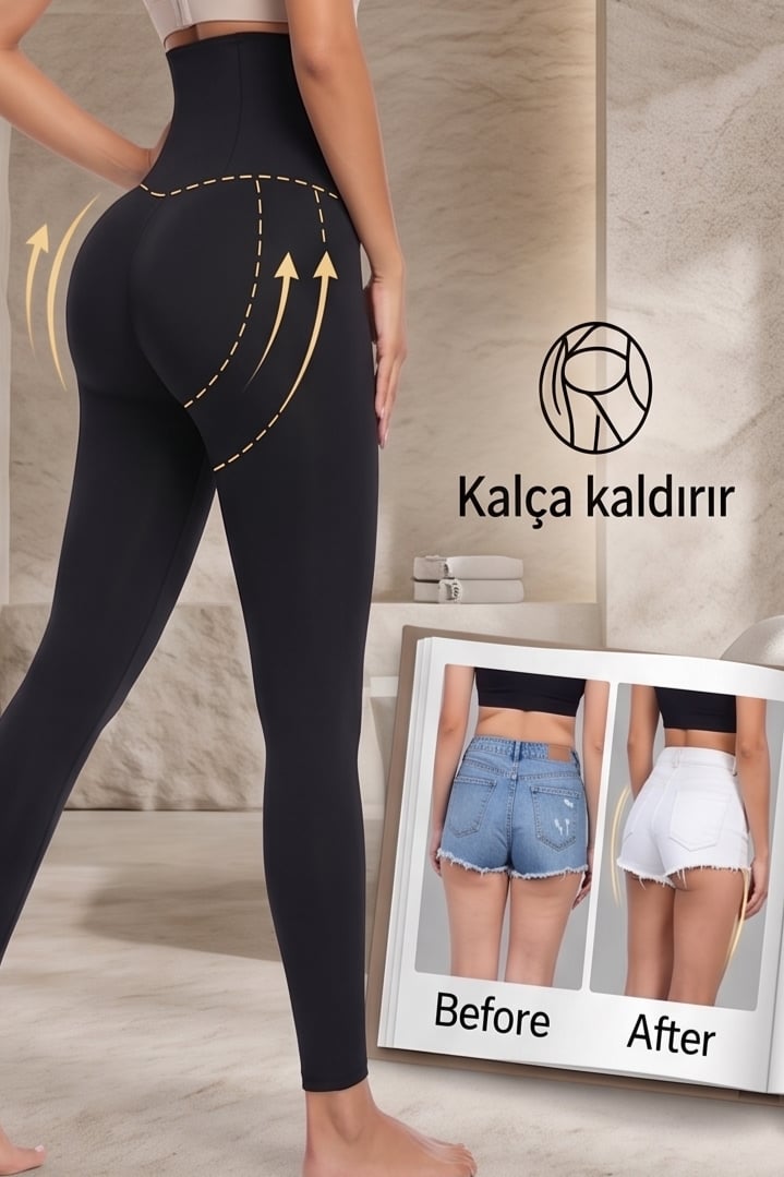 Yağ Yakmaya Yardımcı, Toparlayan ve İncelten Ayarlanabilir Agraflı Termal Korse Tayt