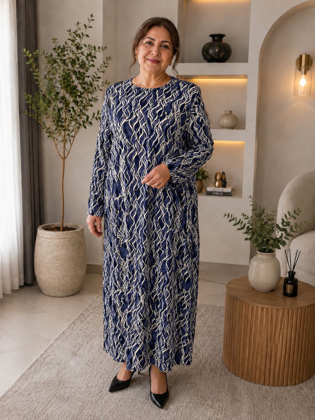 Anne Elbisesi - Mavi