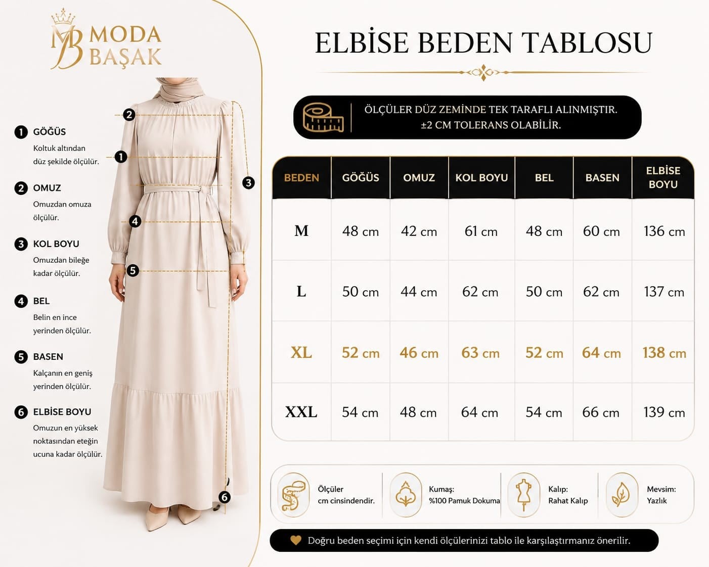 Fırfır Elbise - Tütün