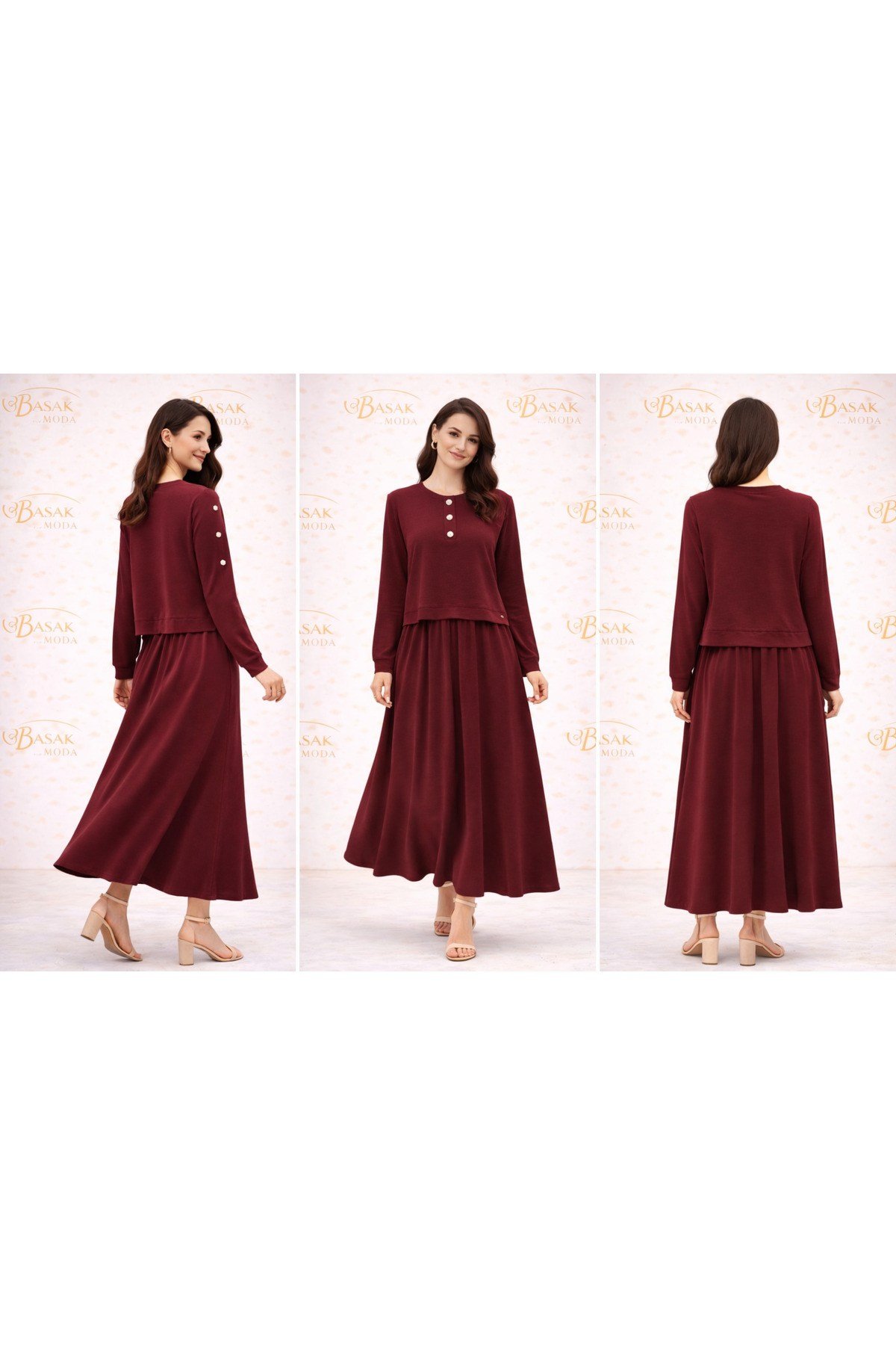 MKBAŞAK MODA ETEKLİ TAKIM 2