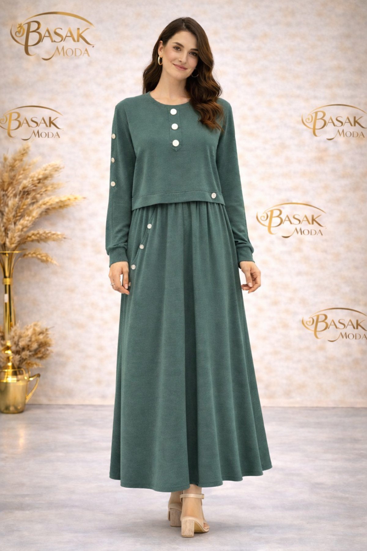 MKBAŞAK MODA ETEKLİ TAKIM 2