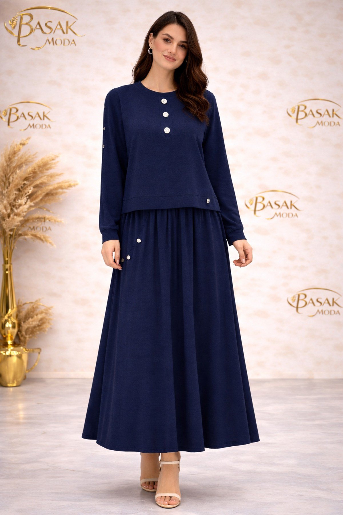 MKBAŞAK MODA ETEKLİ TAKIM 2