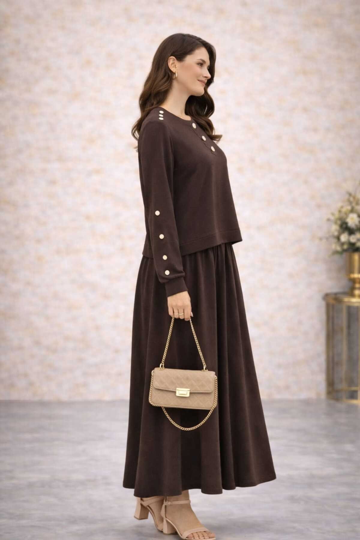 MKBAŞAK MODA ETEKLİ TAKIM 2