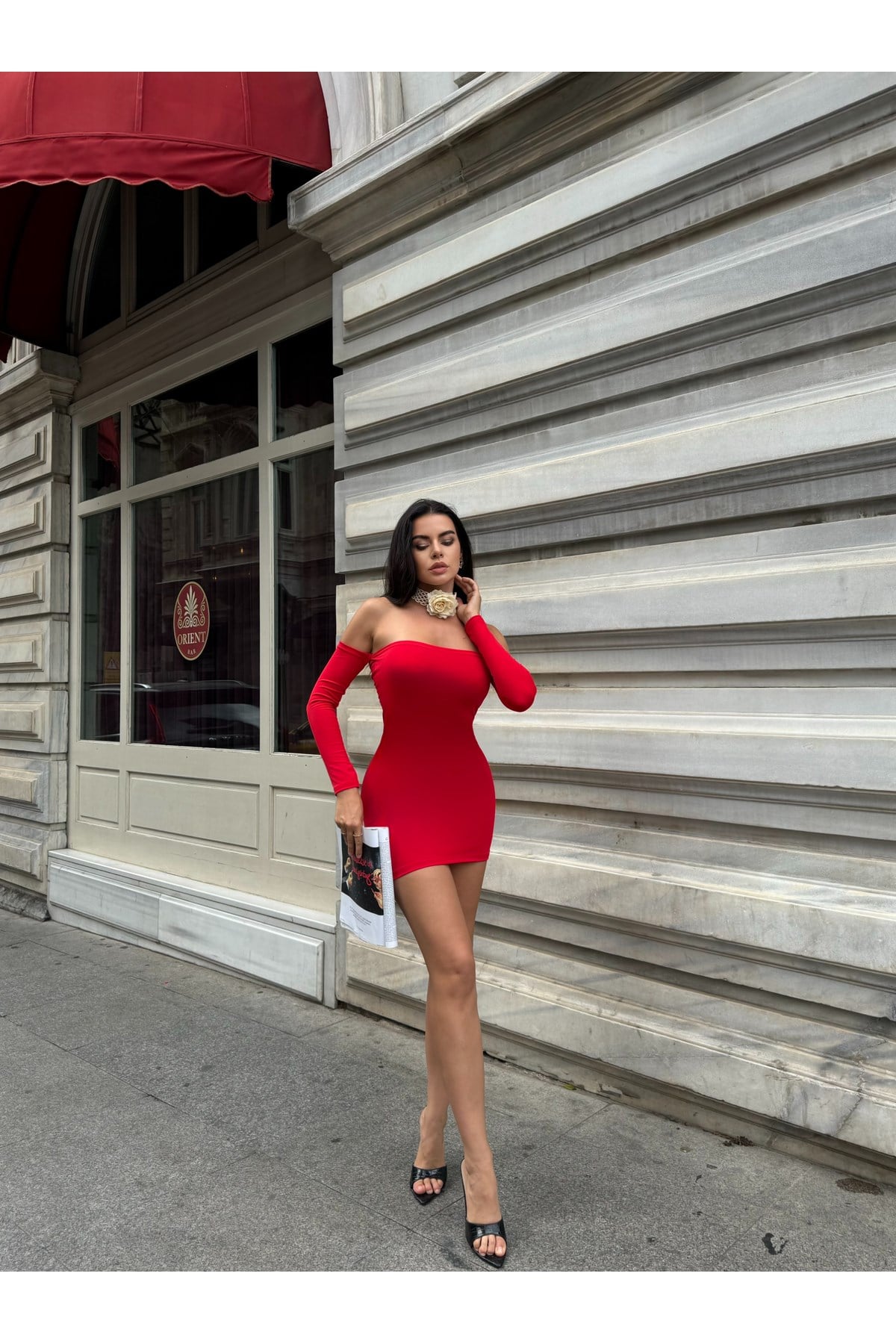 Kadın Mini Straplez Elbise