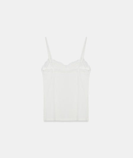 Askılı Dantel Detaylı Şık Atlet