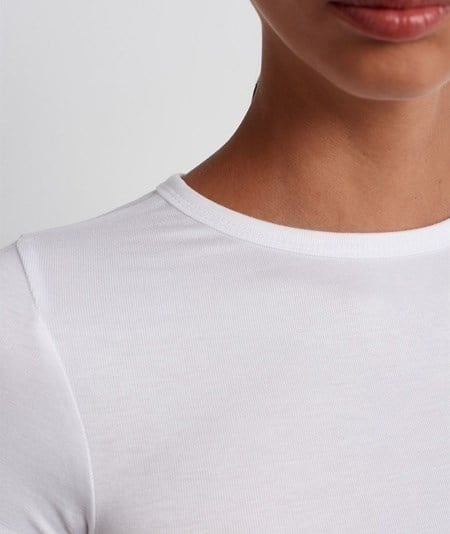 Crop T-Shirt-Beyaz