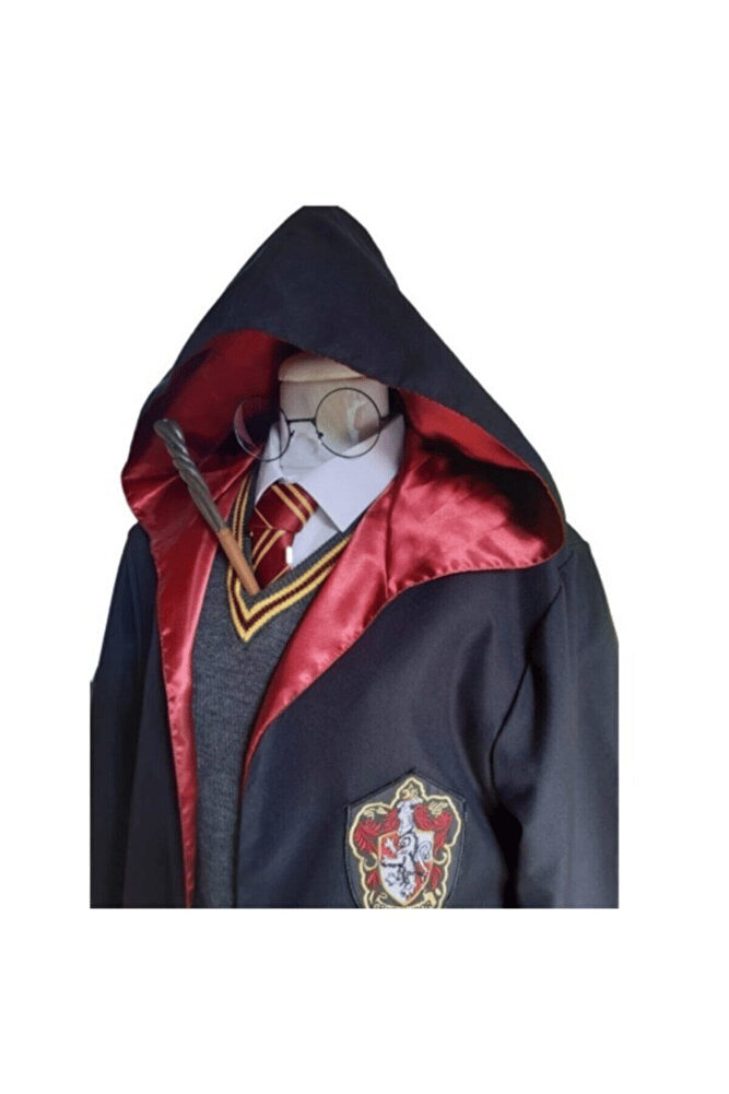 Harry Potter Cübbe Harry Potter Pelerin Gryffindor Kostüm