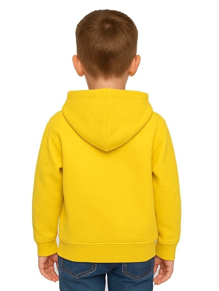 Unisex Groot Baskılı Çocuk Swaetshirt Kapüşonlu 3 İplik Şardonlu