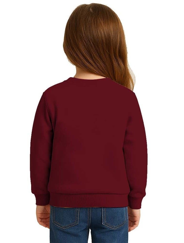 Unisex Hello Kity Baskılı Çocuk Swaetshirt 3 İplik Şardonlu