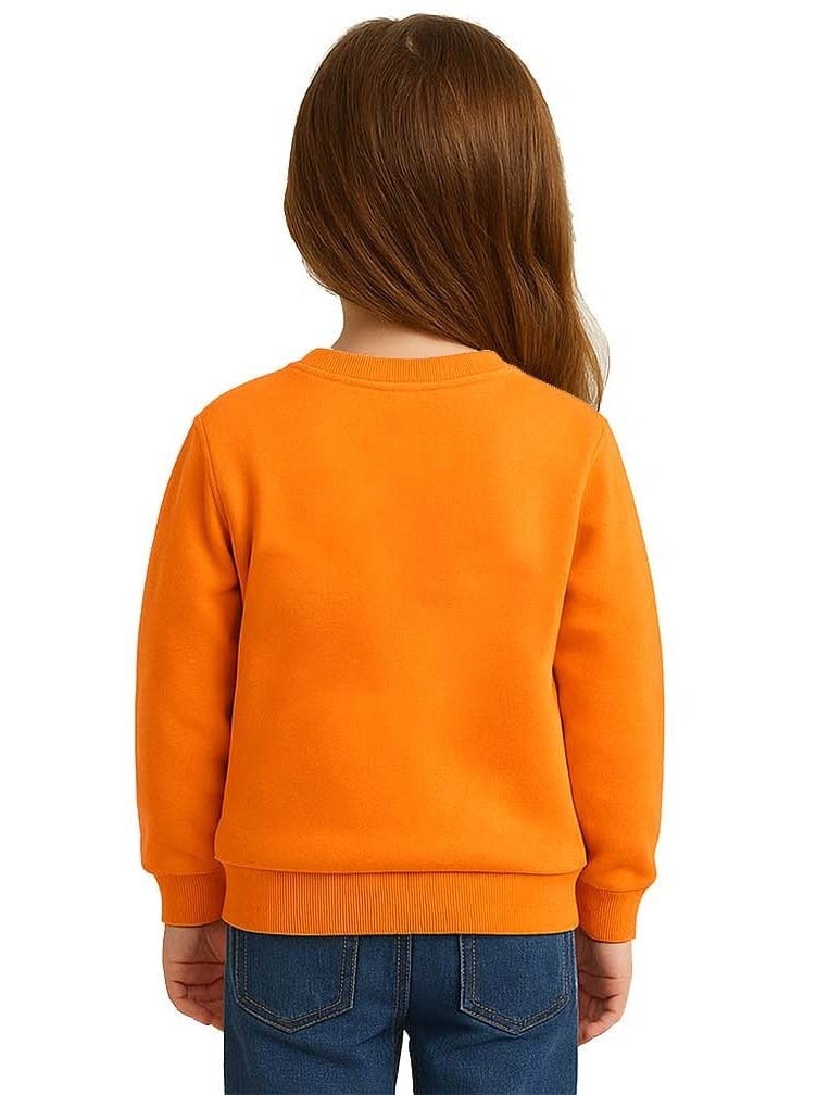 Unisex Hello Kity Baskılı Çocuk Swaetshirt 3 İplik Şardonlu