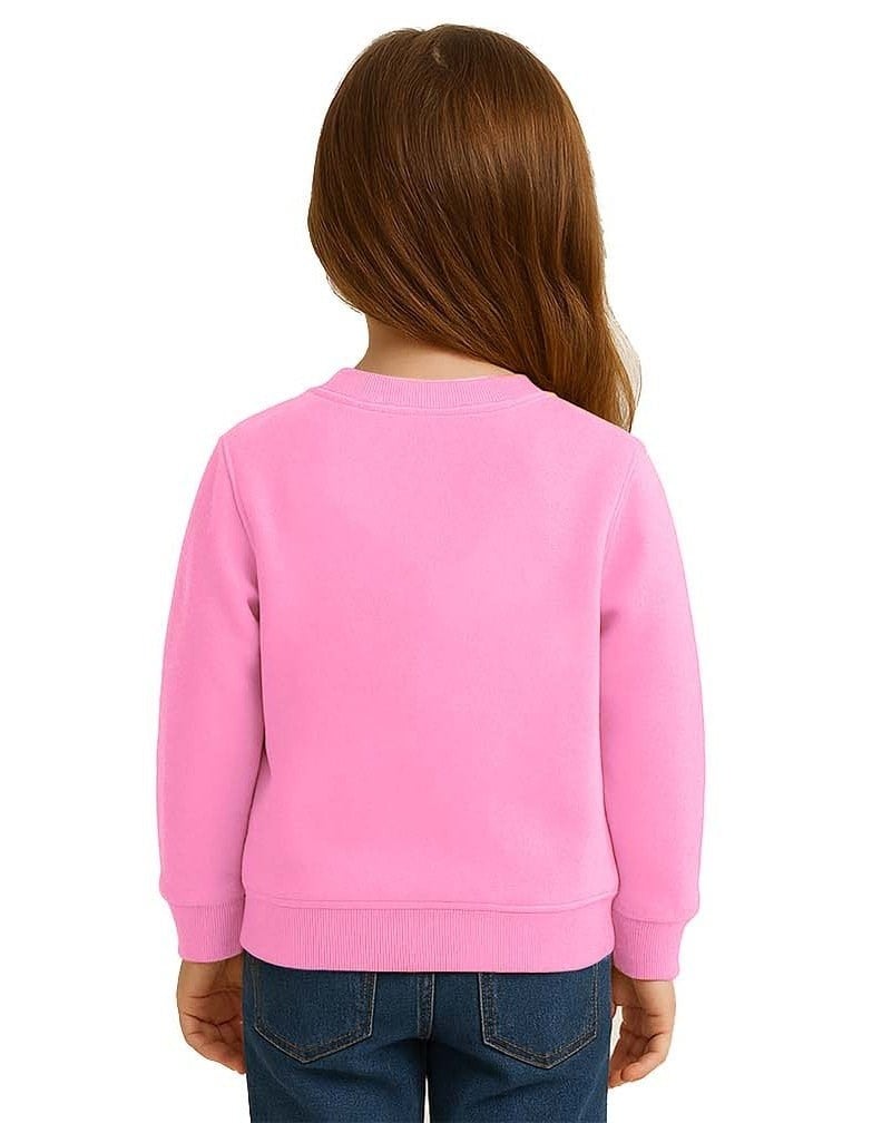 Unisex Hello Kity Baskılı Çocuk Swaetshirt 3 İplik Şardonlu
