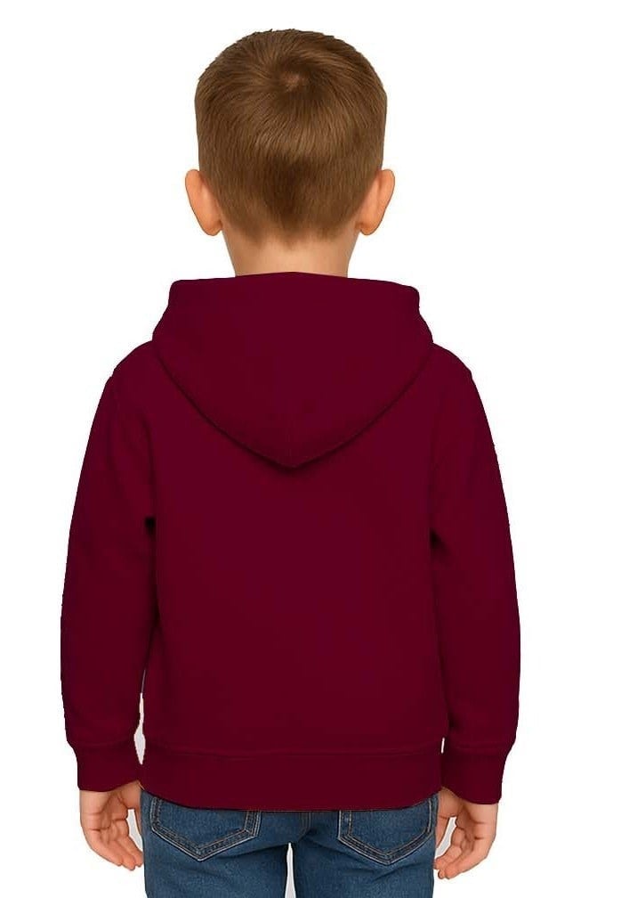 Unisex Simpson Baskılı Çocuk Swaetshirt Kapşonlu 3 İplik Şardonlu