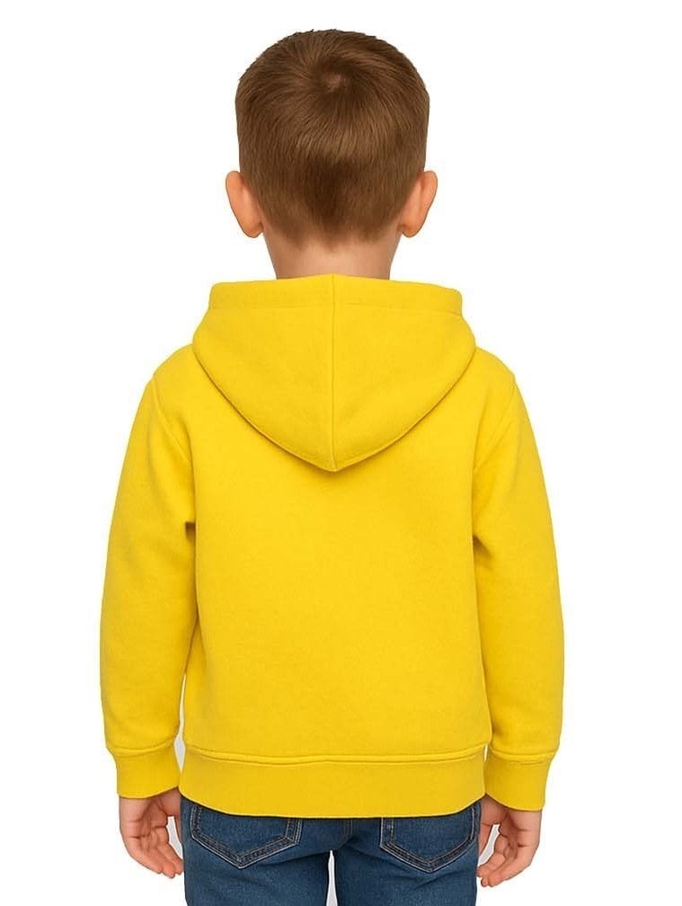 Unisex Simpson Baskılı Çocuk Swaetshirt Kapşonlu 3 İplik Şardonlu
