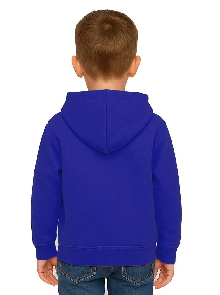 Unisex Simpson Baskılı Çocuk Swaetshirt Kapşonlu 3 İplik Şardonlu