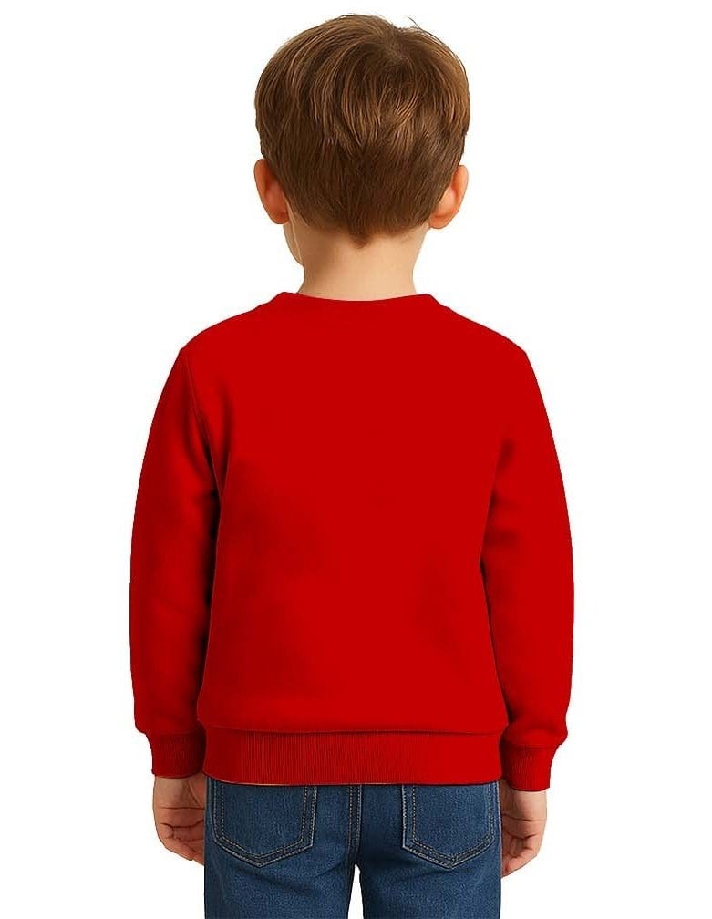 Unisex Sonic Baskılı Çocuk Swaetshirt 3 İplik Şardonlu