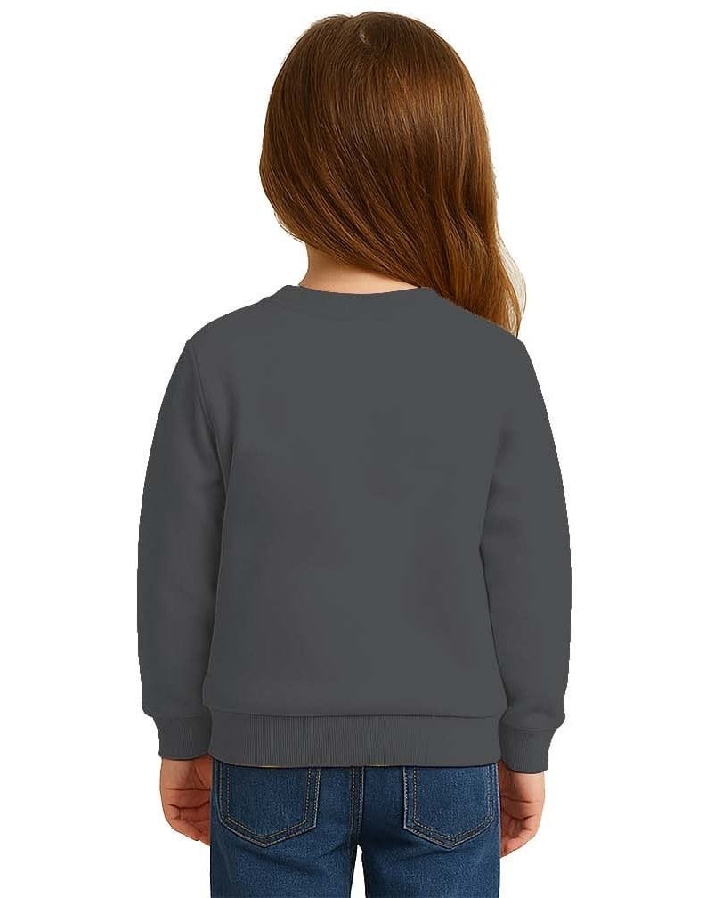 Unisex Stitch Baskılı Çocuk Swaetshirt 3 İplik Şardonlu