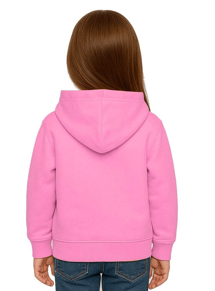 Unisex Sünger Bob Baskılı Çocuk Swaetshirt Kapşonlu 3 İplik Şardonlu