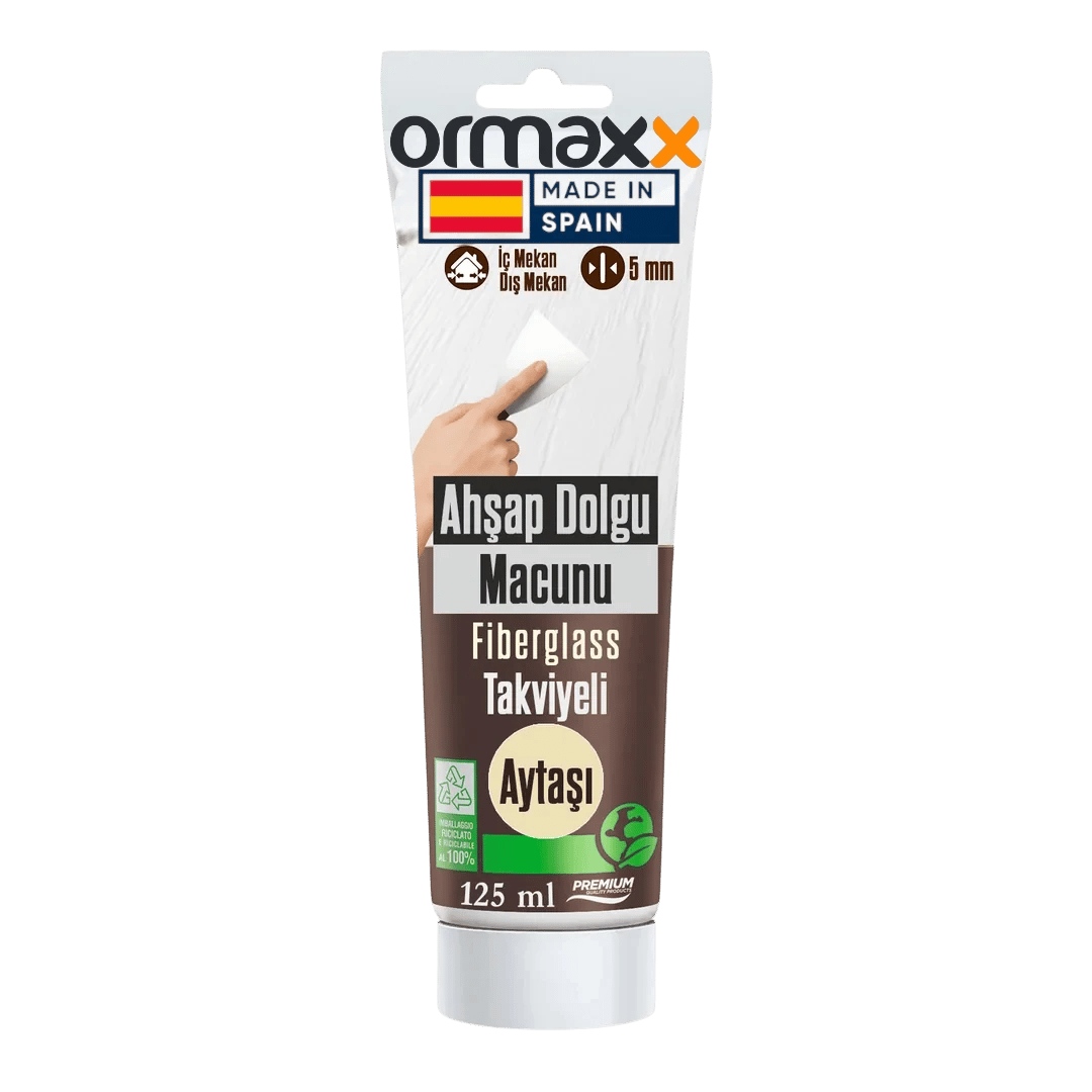 Aguaplast - Aytaşı Fiberglass Katkılı Ahşap Dolgu Tamir Macunu 125 ml