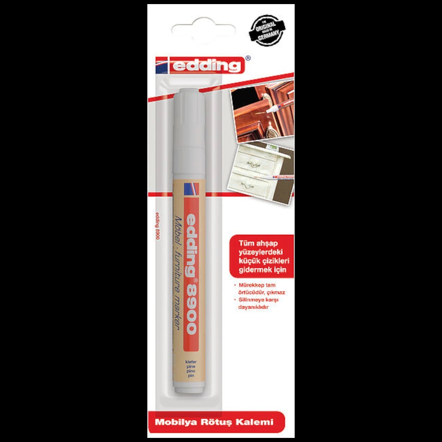 Edding Mobilya Rötuş Kalemi Çam 8900 622 10'lu Paket