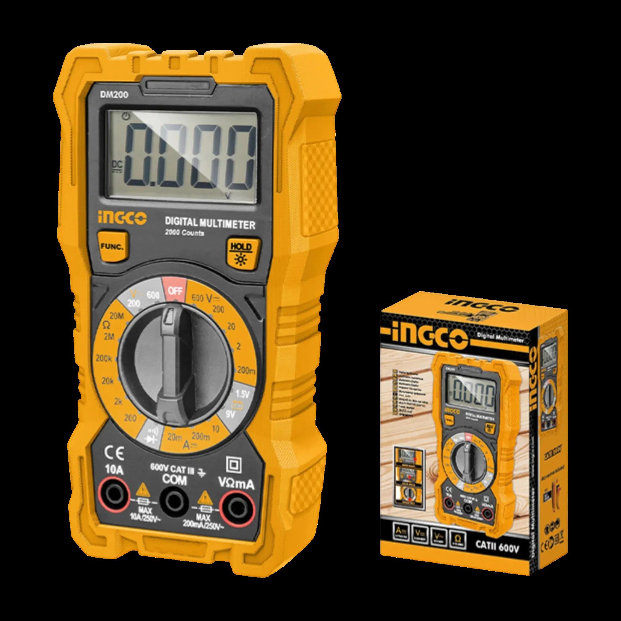 İngco DM200 Dijital Multimetre 200V/600V