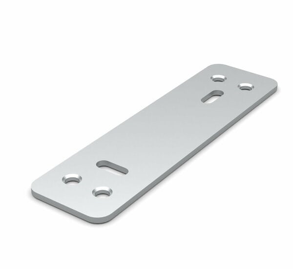Metal Düz Gönye Bağlantı Elemanı 30*110 2 mm