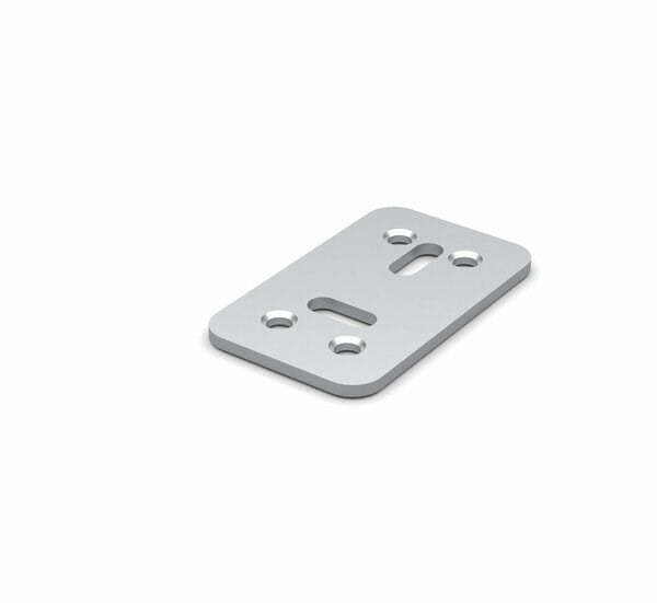 Metal Düz Gönye Bağlantı Elemanı 30*50 2 mm