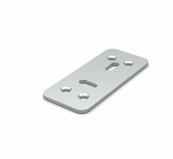Metal Düz Gönye Bağlantı Elemanı 30*70 2 mm