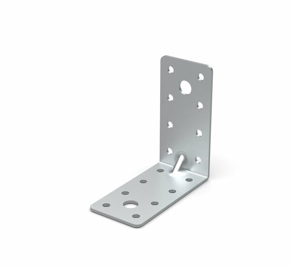 Metal L Gönye Köşe Bağlantı Elemanı 40*80*80 2 mm