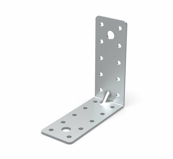 Metal L Gönye Köşe Bağlantı Elemanı 40*100*100 2 mm