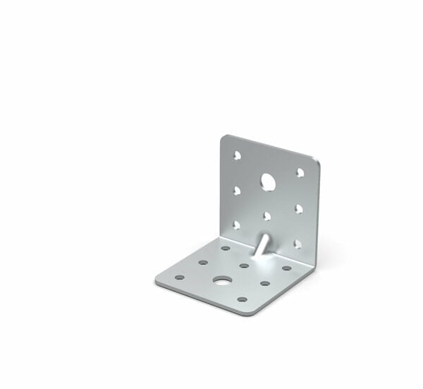 Metal L Gönye Köşe Bağlantı Elemanı 60*60*60 2 mm