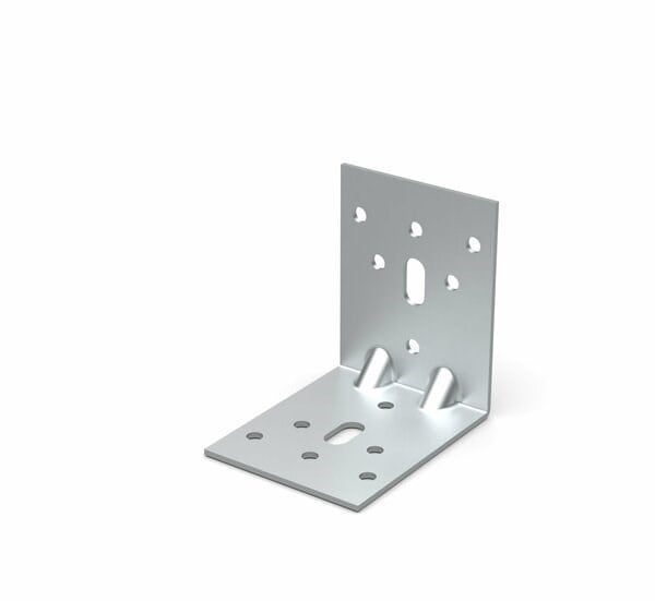 Metal L Gönye Köşe Bağlantı Elemanı 60*75*75 3 mm