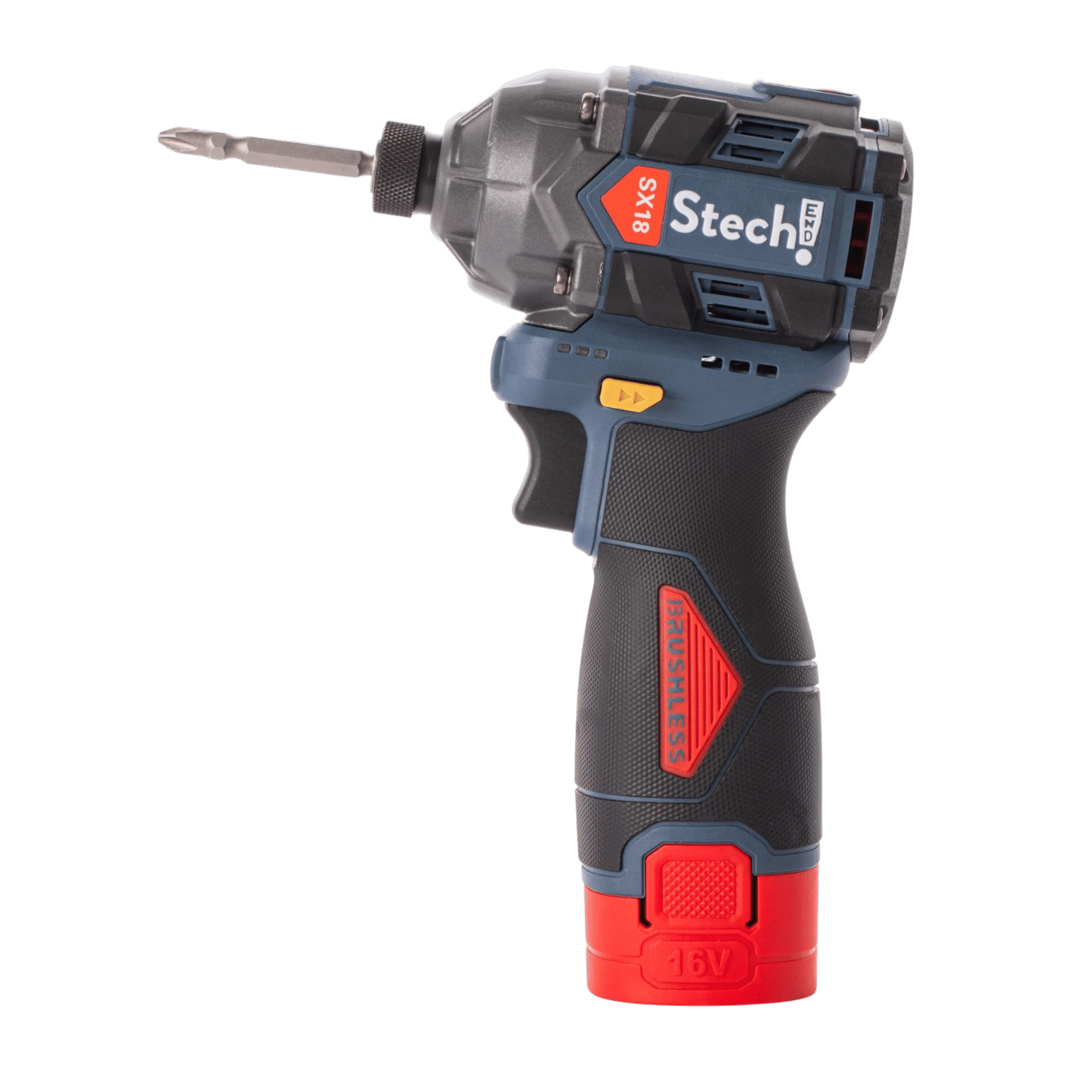 Stechend SX18 Darbeli Akülü Vidalama 16V 2.0 Ah | Çift Akülü Matkap