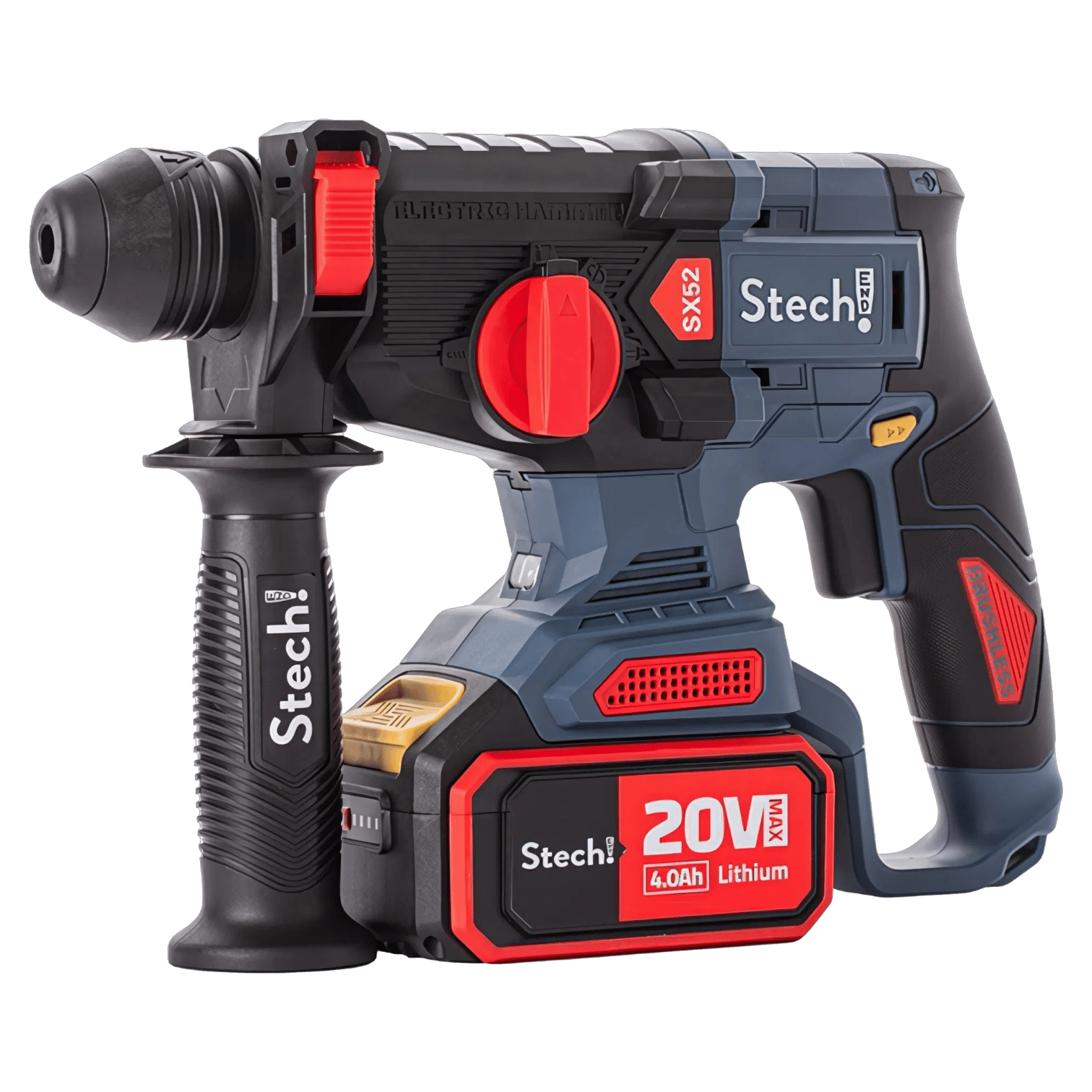 Stechend SX52 Akülü Kırıcı Delici - 20V 4,0 Ah