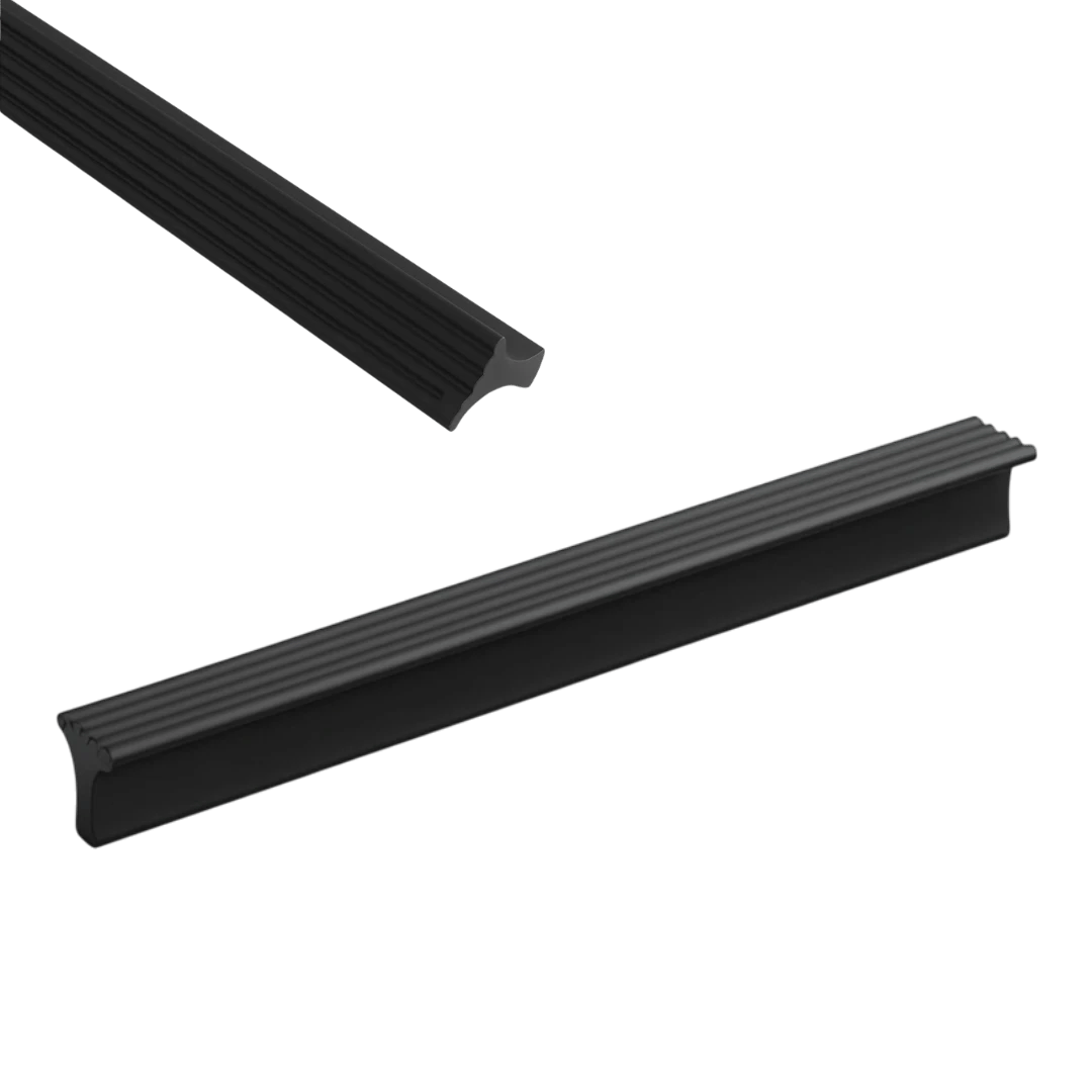 T Çizgili 224 mm Kulp Siyah