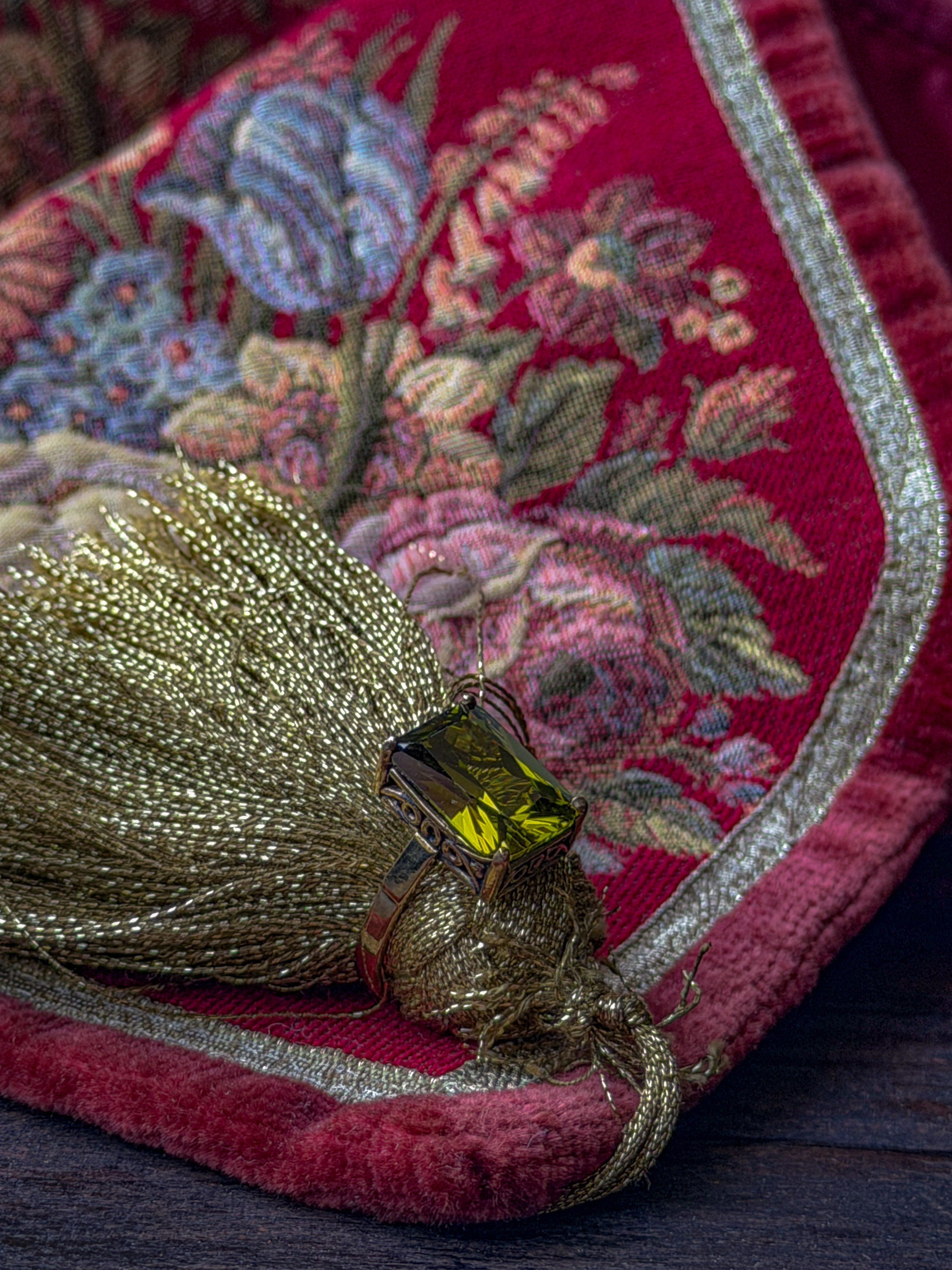 Lami Yüzük ( Yeşil Zirkon )