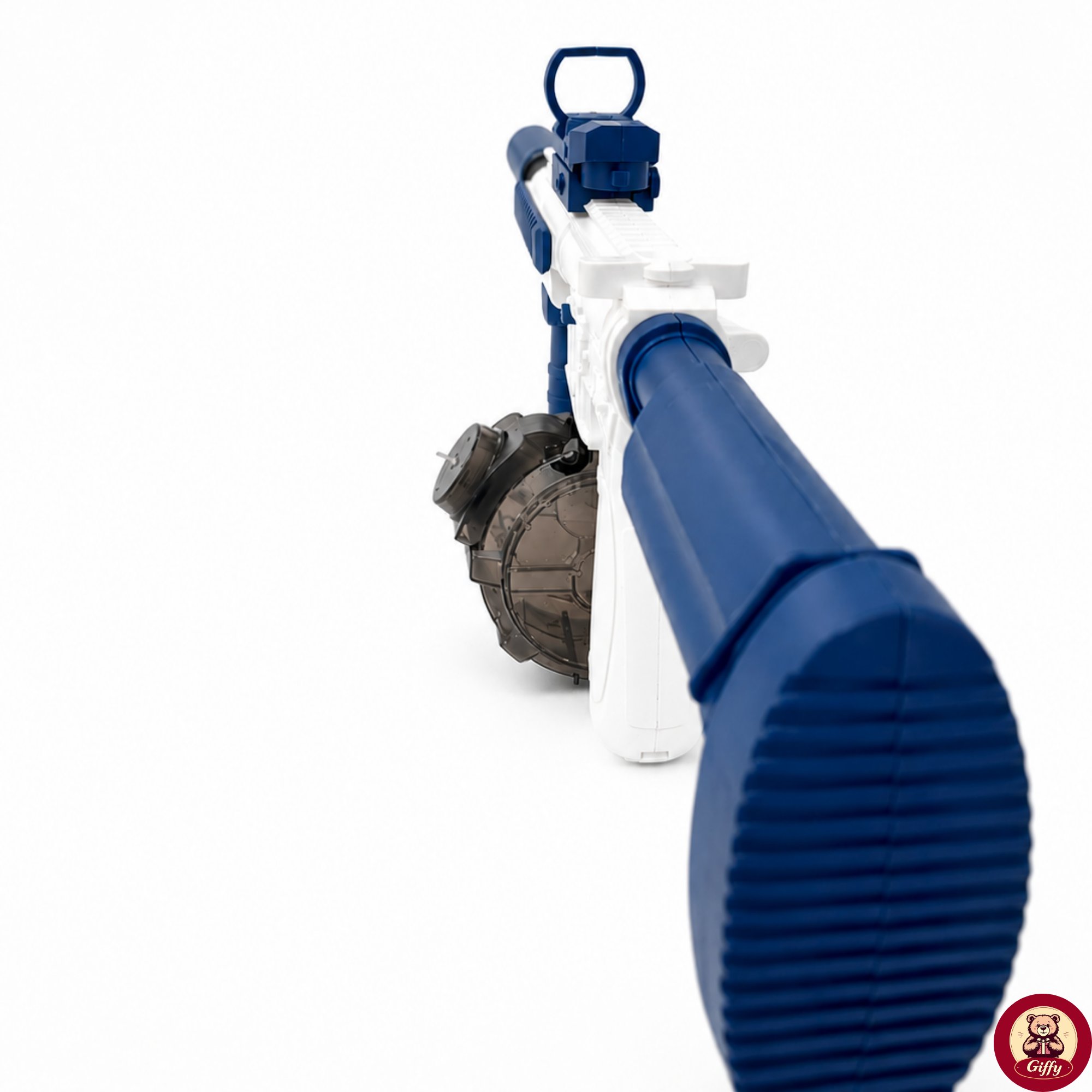  Oyuncak M416 Model Şarjlı Su Tabancası 500 ML Hazneli LED Işıklı 8 Metre Menzilli Sökülüp Takılır Yaz Deniz Havuz Açık Hava Oyuncağı