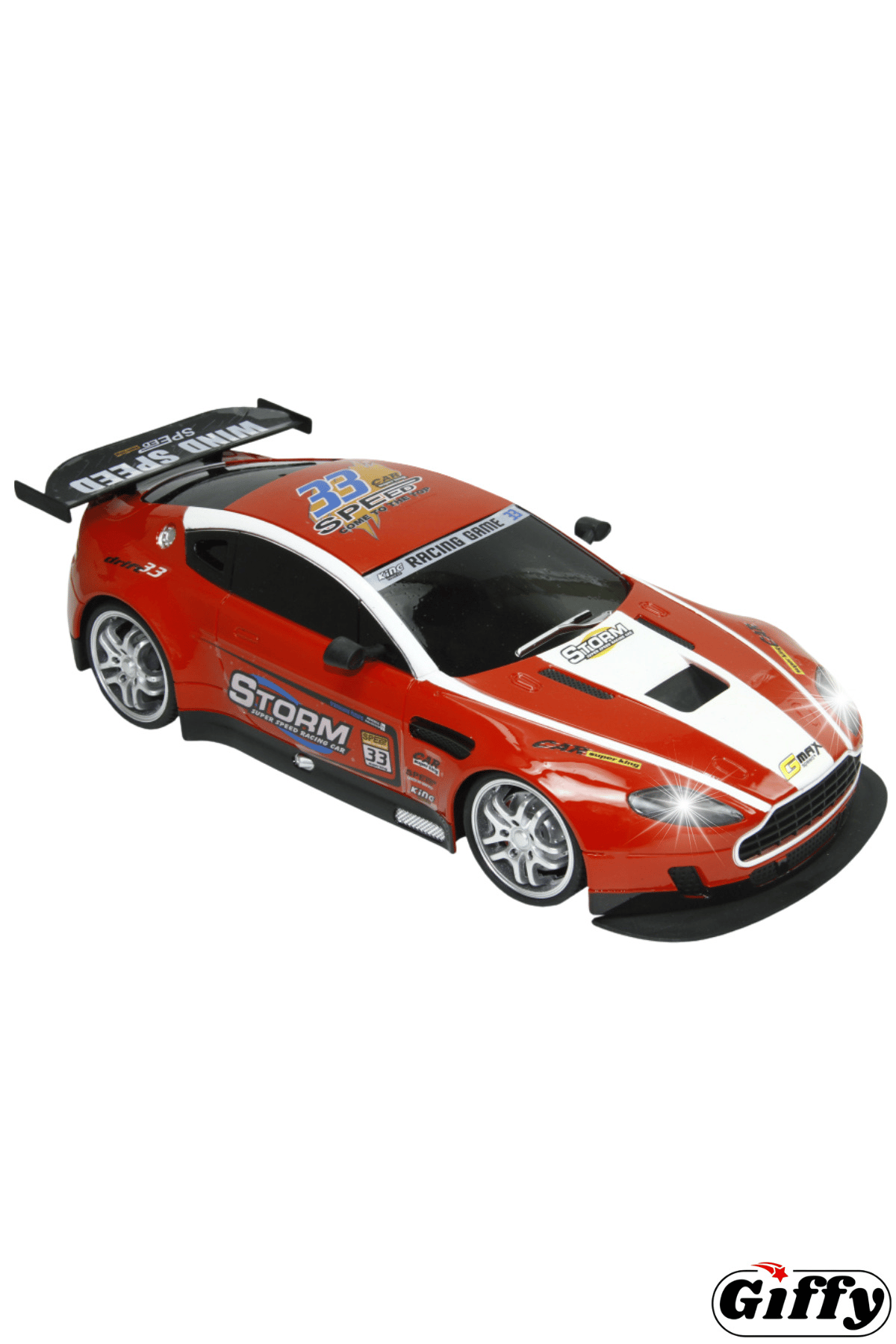 Oyuncak 2.4 Uzaktan Kumandalı Şarjlı Full Fonksiyon Ralli Racing Yarış Arabası 33 Cm Led Işıklı