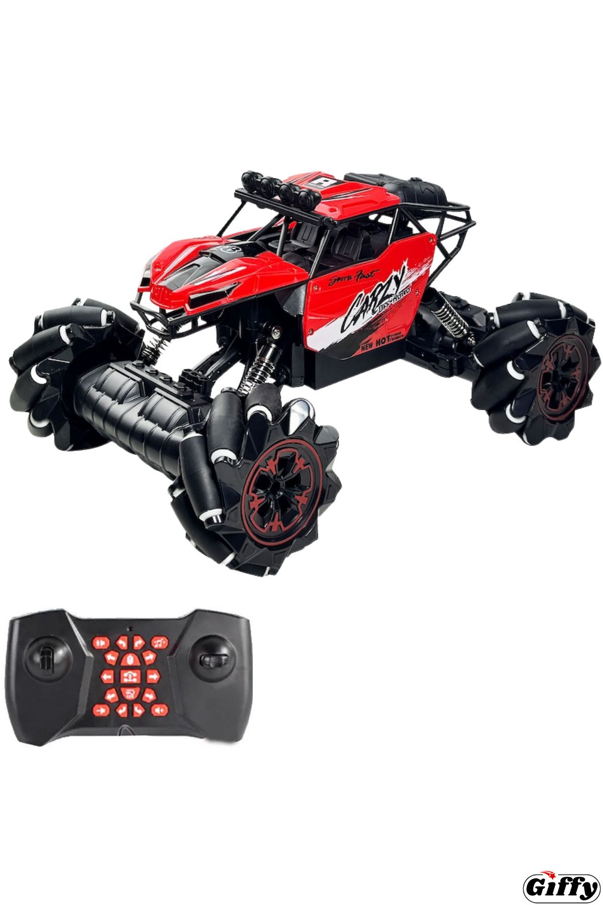 Oyuncak 2.4 Uzaktan Kumandalı 4X4 Full Fonksiyon Drif Atabilen Şarjlı Off Road Arazi Arabası 1:16