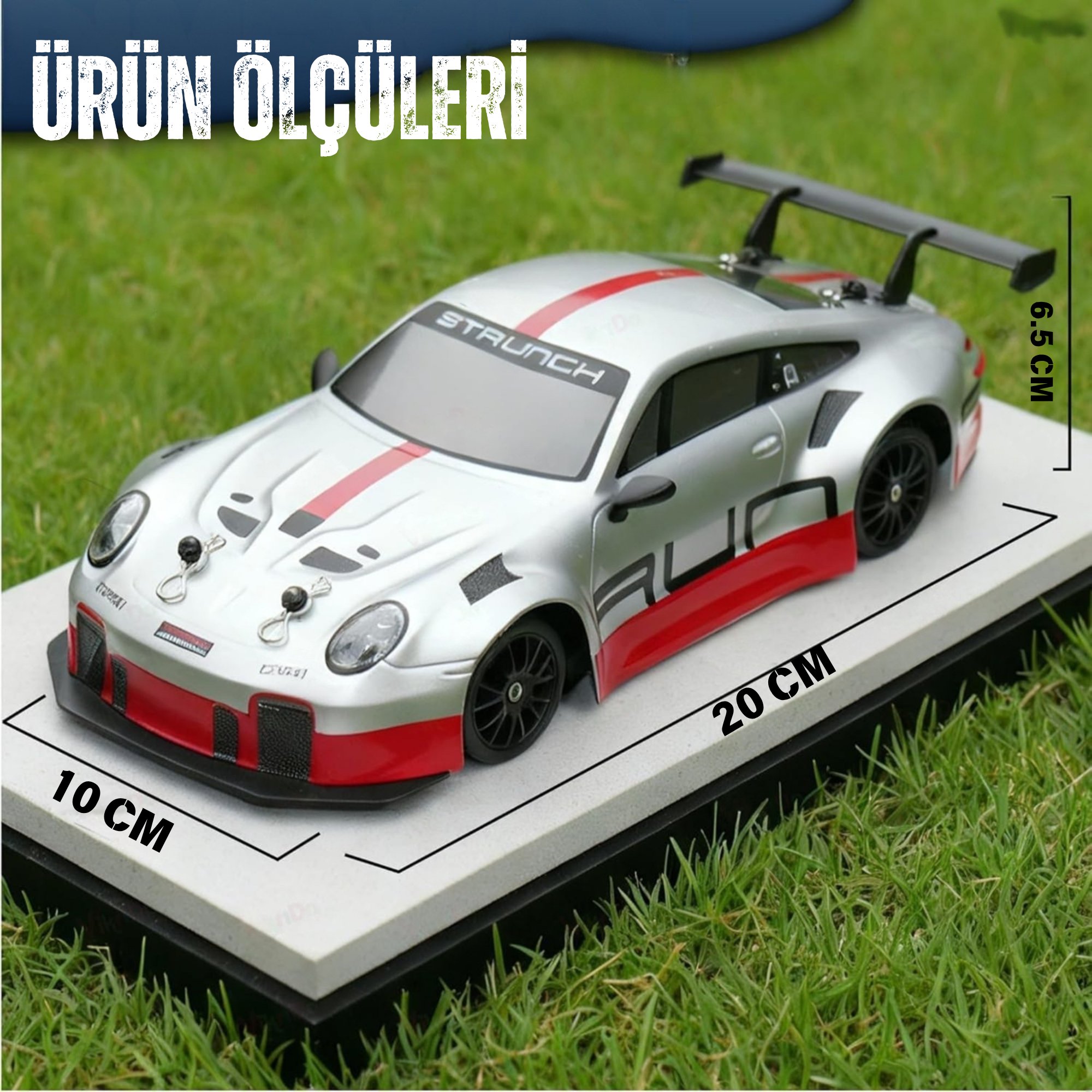 Oyuncak 4x4 Uzaktan Kumandalı RC Drift Arabası, Şarjlı, Işıklı, Full Fonksiyon,Drift Atabilen, Kuka