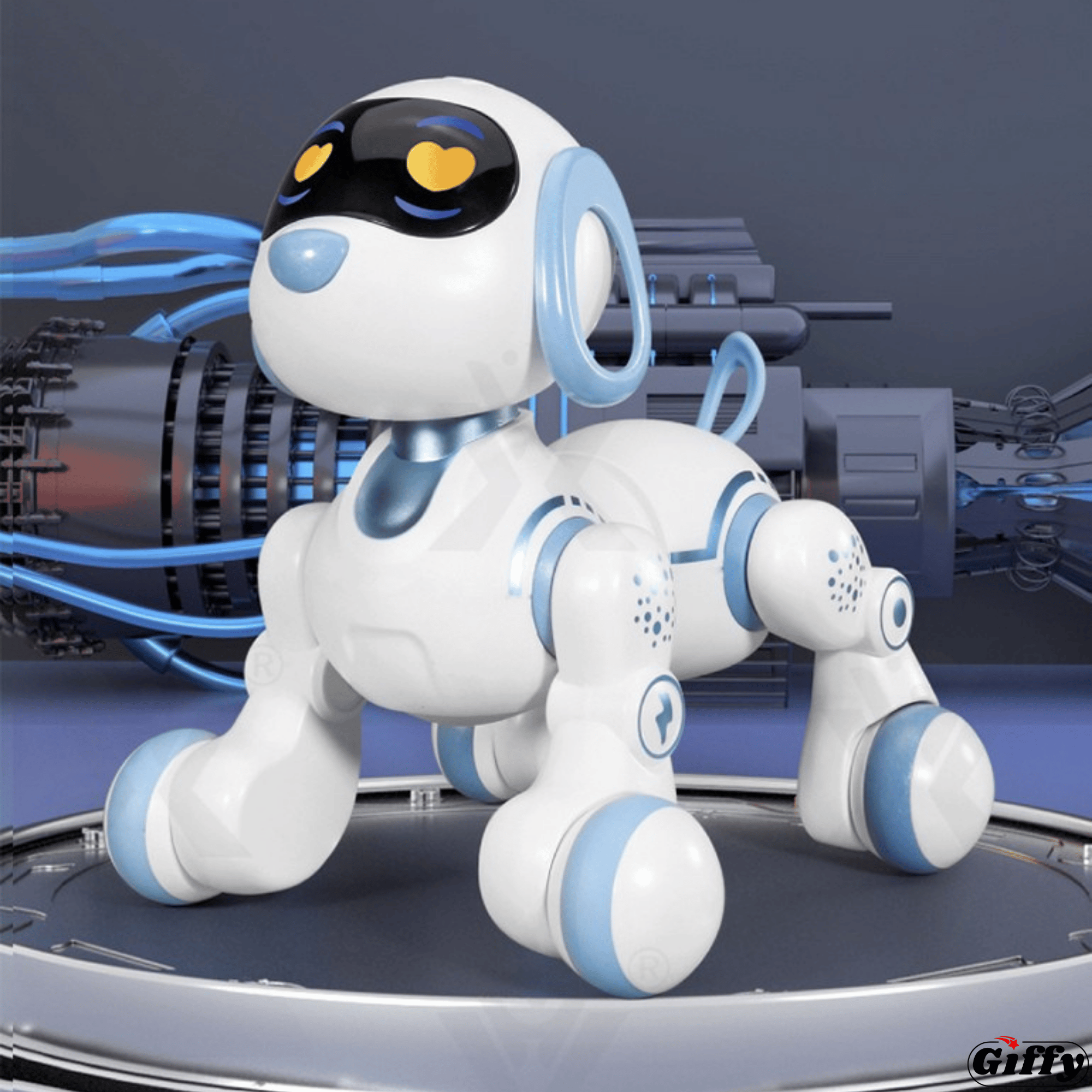 Oyuncak Full Fonksiyon Uzaktan Kumandalı El Sensörlü Şarjlı Işıklı Müzikli Dansçı Robot Köpek