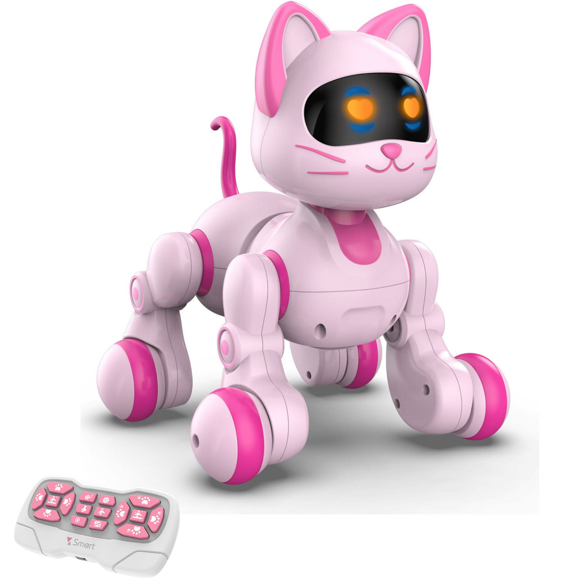 Oyuncak Full Fonksiyon Uzaktan Kumandalı El Sensörlü Şarjlı Işıklı Müzikli Dansçı Robot Kedi