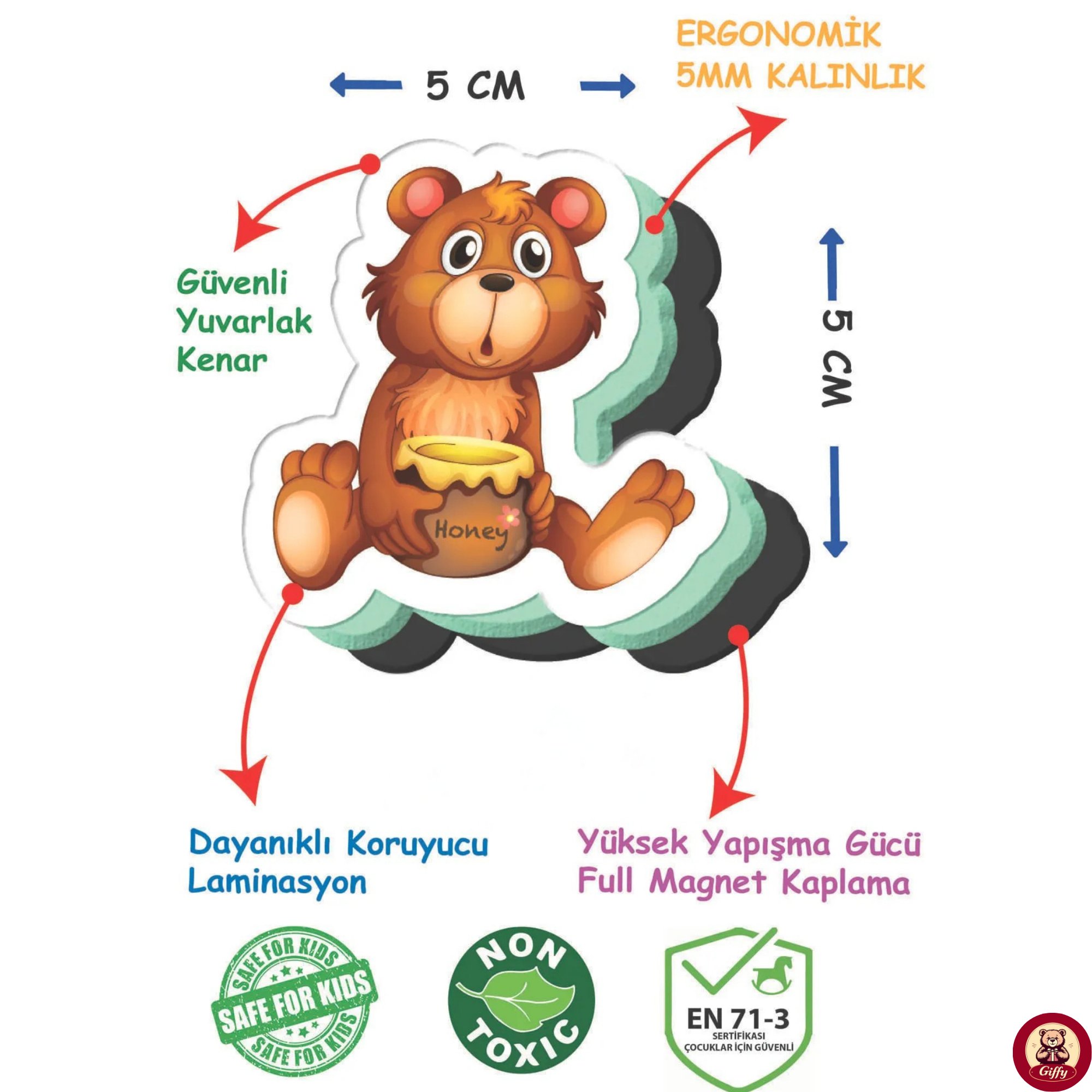 Oyuncak Manyetik Mıknatıslı 30 Parça Hayvanlar ve 26 Parça Sebze Meyveler Eğitici Set Magnet
