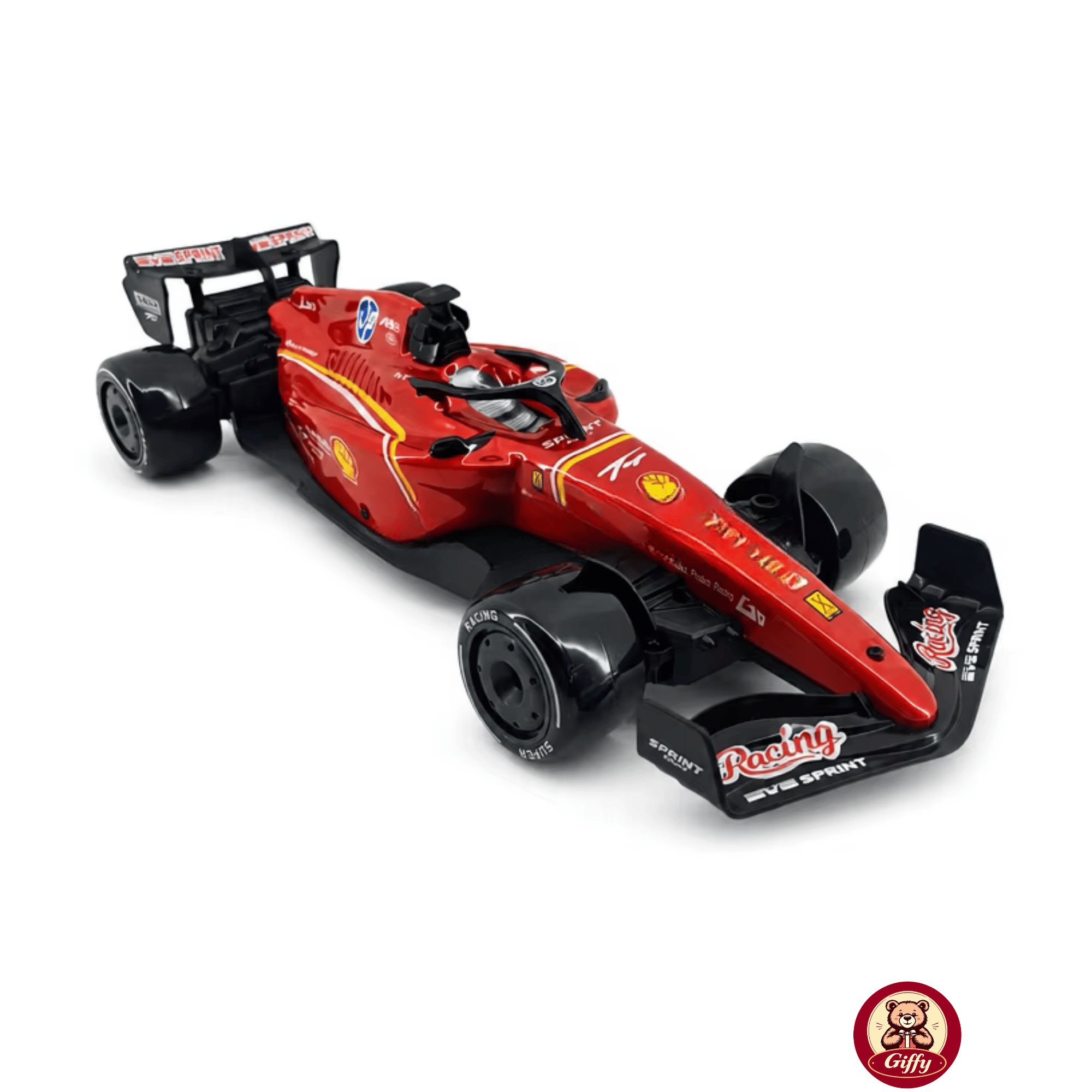 Oyuncak Uzaktan Kumandalı Formula 1 RC Drift Yarış Arabası – 20 Km/sa Hız, Hassas Gaz Kontrolü, LED Işık ve Type-C Şarj (Kırmızı)