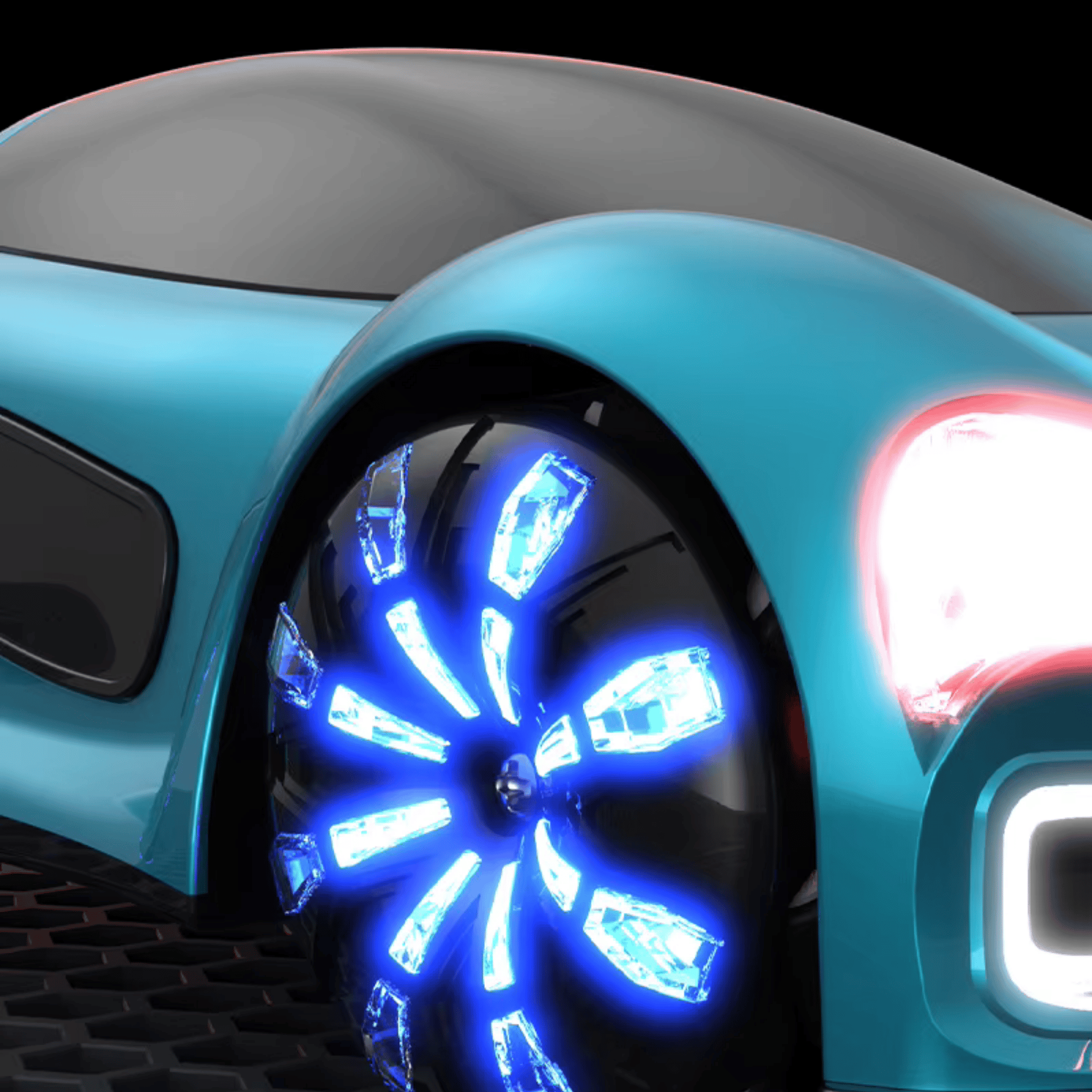 Oyuncak Uzaktan Kumandalı Şarjlı Elektrikli Araba 4X4 Şarj İstasyonlu Led Işıklı Sesli Müzikli RC (Mavi)