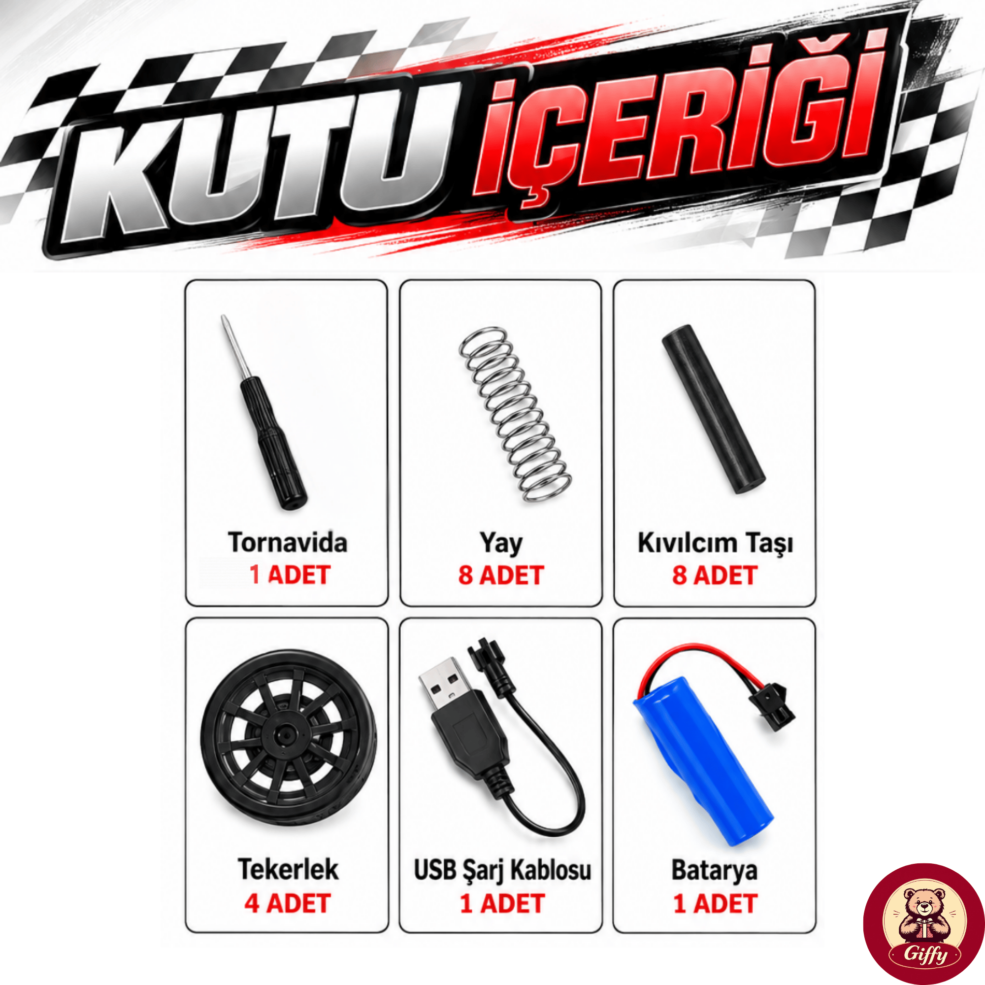 Uzaktan Kumandalı 2 Teker Kıvılcım Efektli Drift Yarış Arabası Şarjlı Led Işıklı Sesli RC Spor Araba Sert Malzemeden Üretilmiştir Gerçekçi Tasarım (Turuncu)