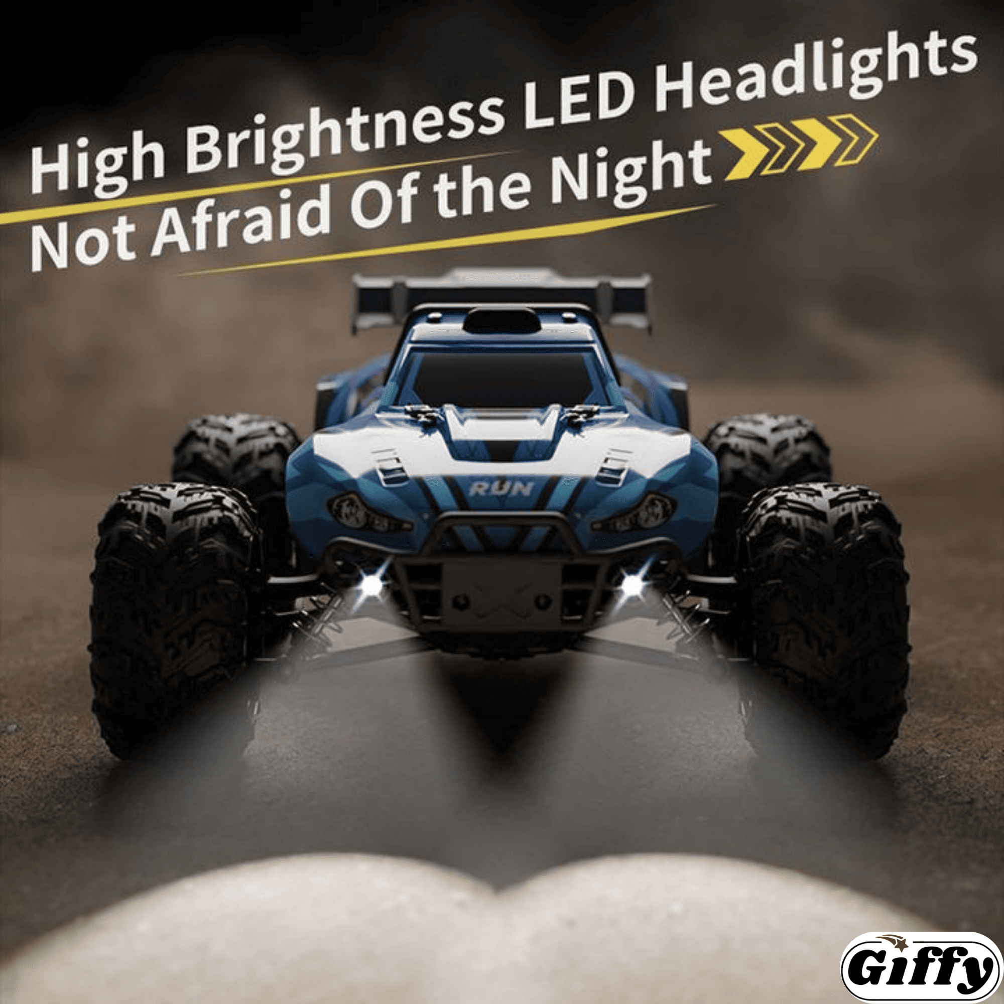 Uzaktan Kumandalı 50 Km/hız Yapan Rc Araba, Suv 4x4 Full Iç Metal Kasa Şarjlı Fonksiyonlu Dev Araba Mor ve Mavi