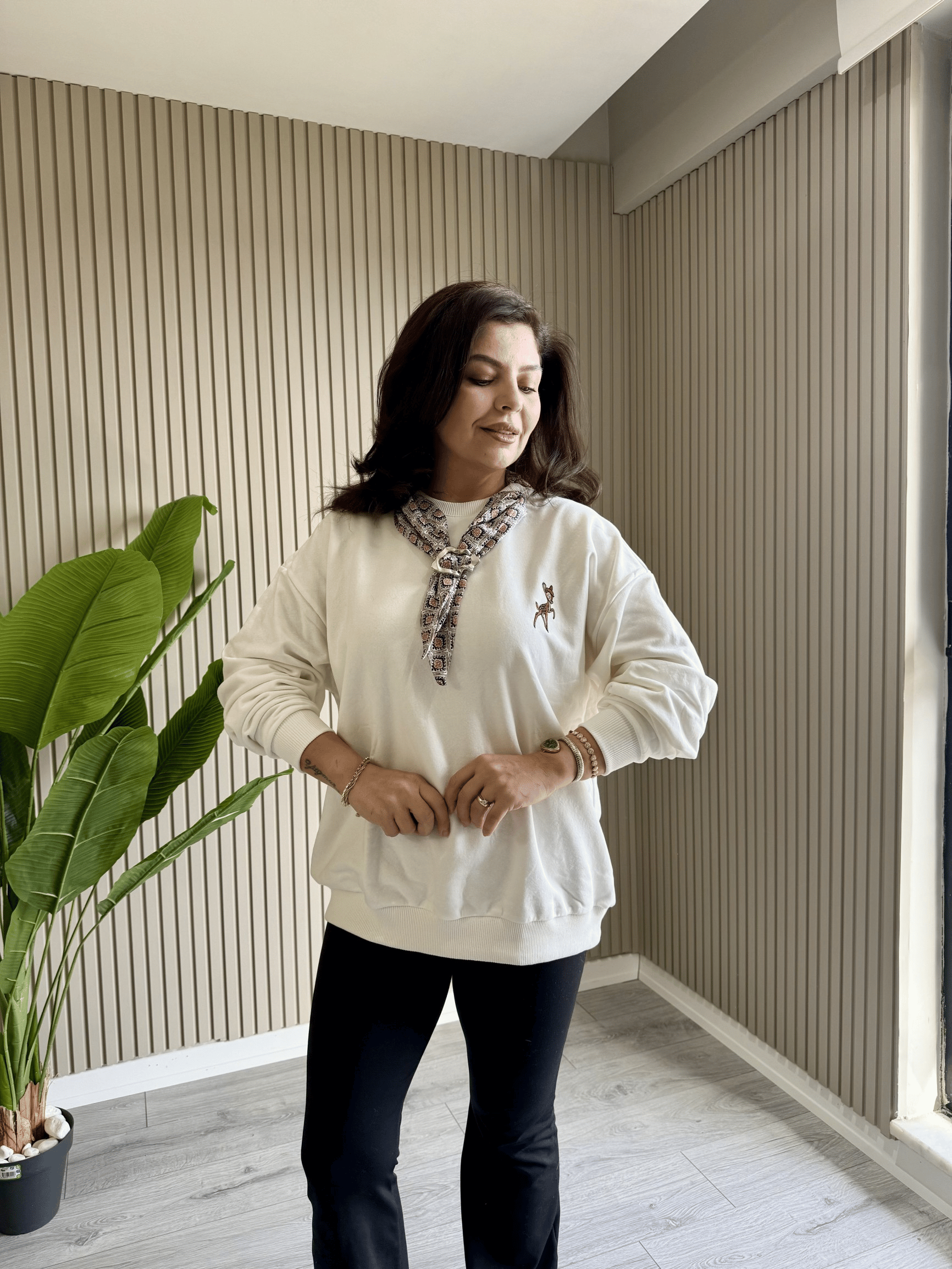 Ceylan İşlemeli Sweat