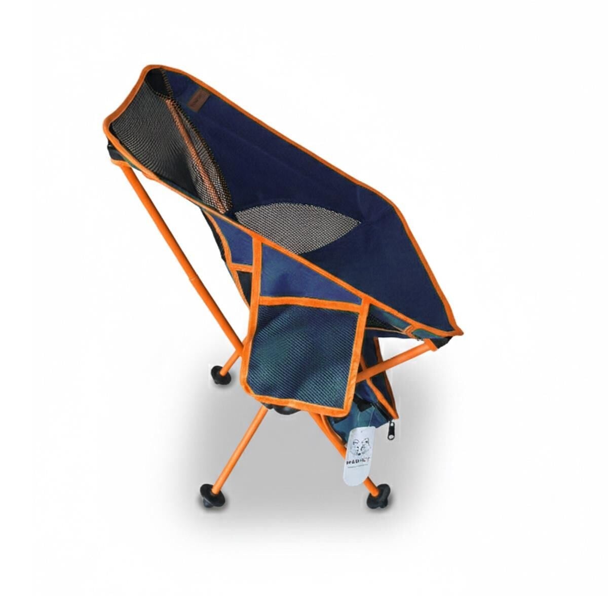 FoldMesh Mini Kompakt Katlanır Sandalye Navy Spark